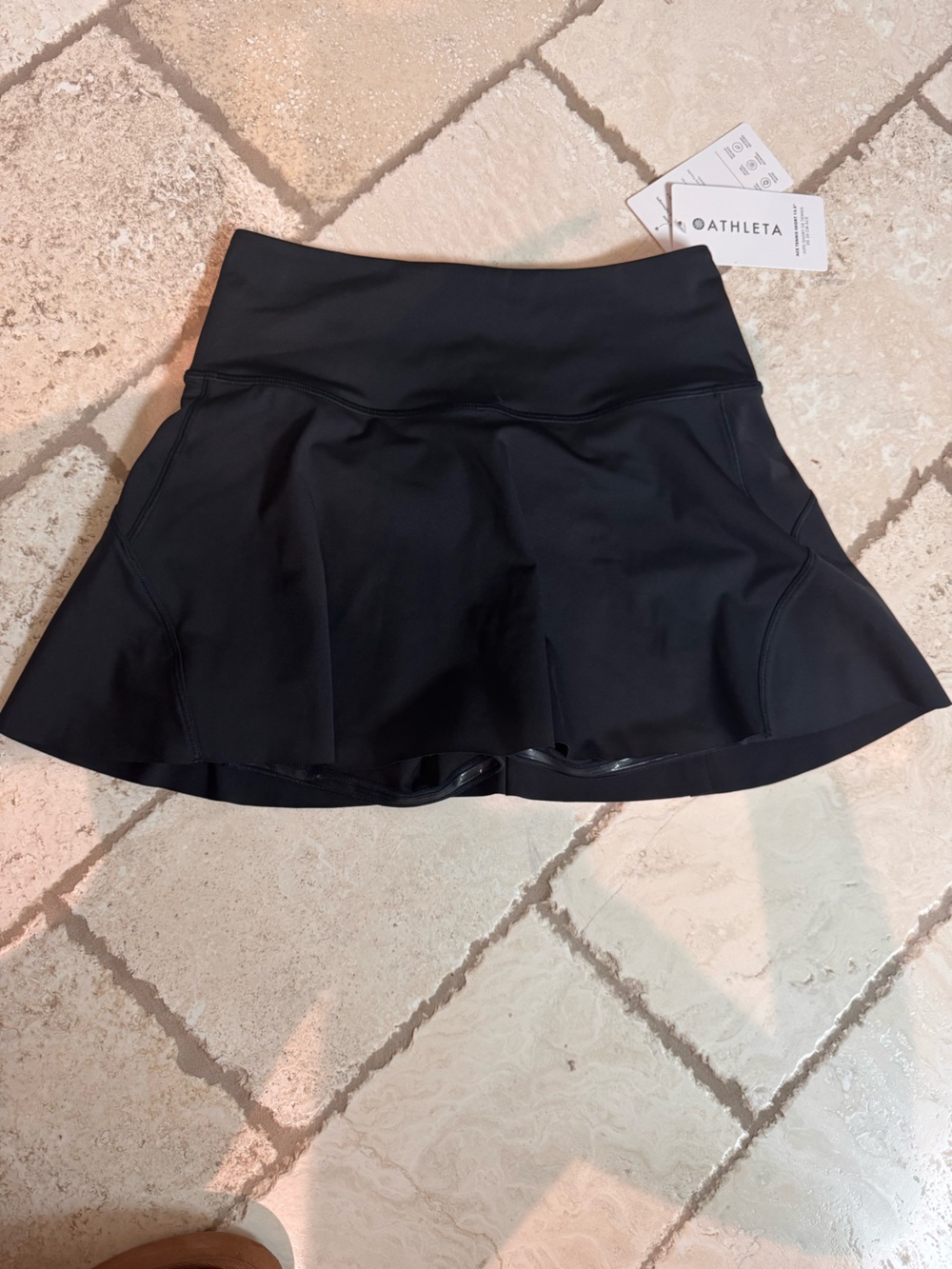 Athleta Black Ace Tennis Skort